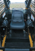 The RC-85's operator station is comfortable and efficient.