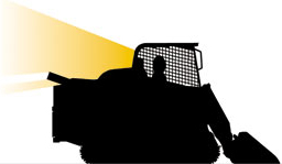 The RCV allows exceptional visibility to the rear, sides and forward of the machine.